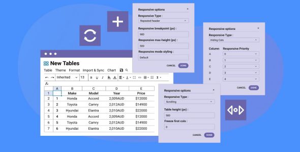 WP Table Manager