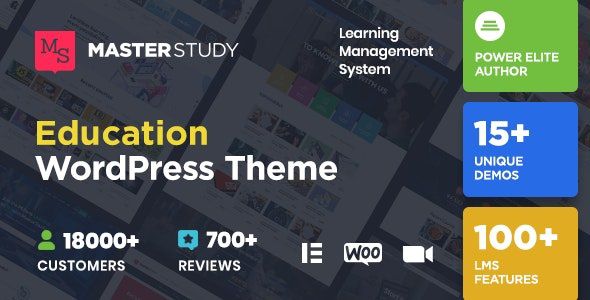 Masterstudy Education Theme