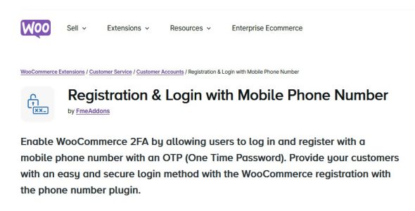 Registration & Login with Mobile Phone Number