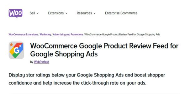 WooCommerce Google Product Review Feed